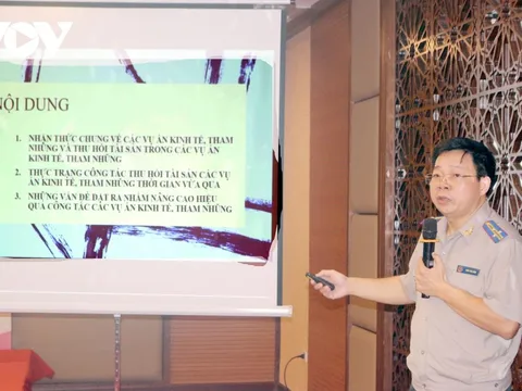 "Cần rút gọn quy trình xử lý tài sản án tham nhũng, kinh tế"