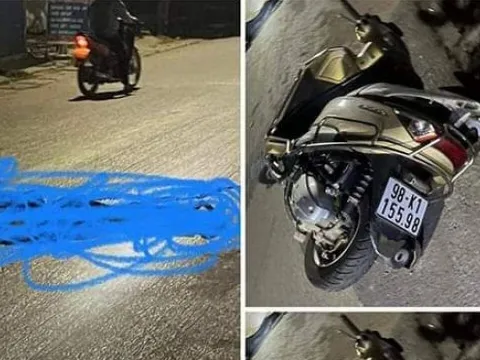 Mâu thuẫn gia đình, chồng chém vợ tử vong trên đường