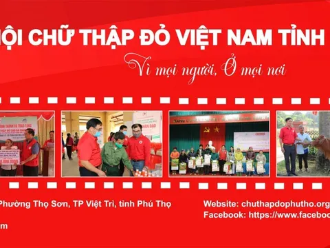 Hội Chữ thập đỏ Việt Nam tỉnh Phú Thọ 56 năm một chặng đường vinh quang