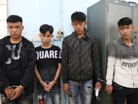 Bắt nhóm thanh niên chuyên dùng bình xịt hơi cay cướp tài sản của nhiều phụ nữ