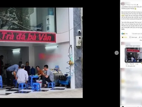 Sự thật chủ quán trà đá Hà Nội, 'sáng bán trà đá, chiều đi xế hộp tiền tỷ'