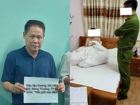 Người đàn ông chống trả công an khi bị bắt quả tang môi giới mại dâm