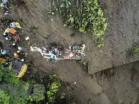 Vụ lở đất kinh hoàng ở Colombia khiến 34 người thiệt mạng