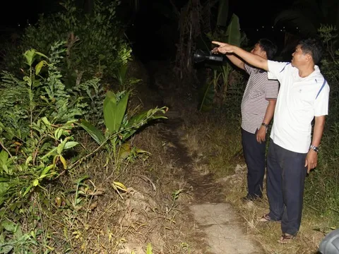 Sạt lở kinh hoàng, 12 căn nhà trôi xuống sông, 10ha đất vườn "biến mất" trong đêm