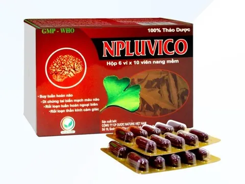 Thu hồi lô thuốc điều trị tim mạch, suy tuần hoàn não Npluvico kém chất lượng