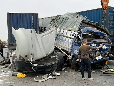 Tai nạn liên hoàn trên quốc lộ, 3 người thương vong