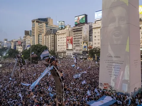 Toàn dân Argentina được nghỉ ngày 20/12 để ăn mừng vô địch World Cup