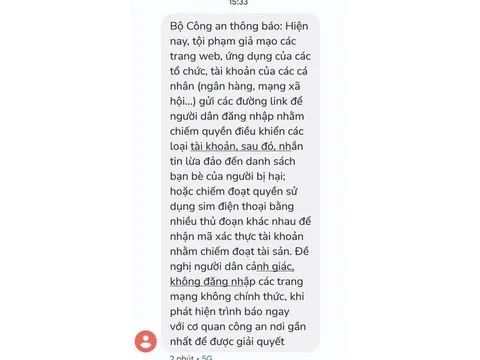 Bộ Công an cảnh báo các trang web giả mạo ngân hàng mùa cuối năm