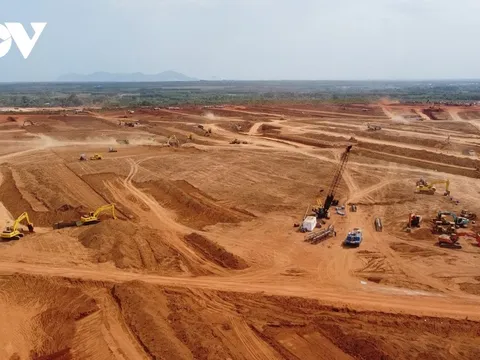 Ô nhiễm bụi do thi công sân bay Long Thành vượt gấp 18 lần cho phép