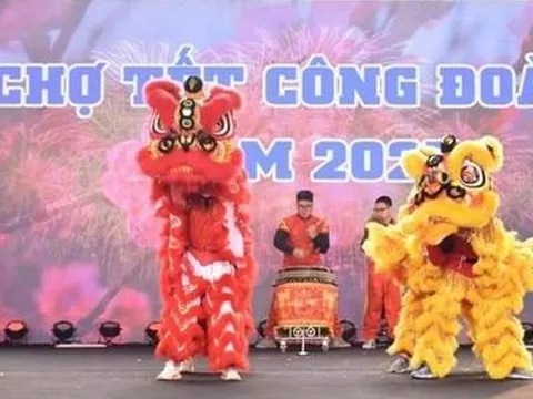 5.500 phiếu mua hàng giảm giá được tặng tại Chợ Tết Công đoàn năm 2023