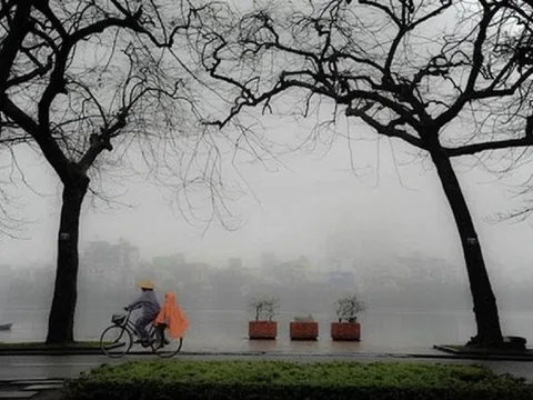 Dự báo thời tiết hôm nay 9/2: Hà Nội tiếp tục có mưa nhỏ, mưa phùn