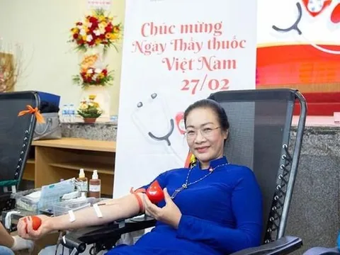 Phát động chương trình hiến máu 'Blouse trắng-trái tim hồng' năm 2023