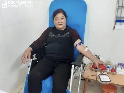 Chuyện người phụ nữ 28 lần hiến máu cứu người
