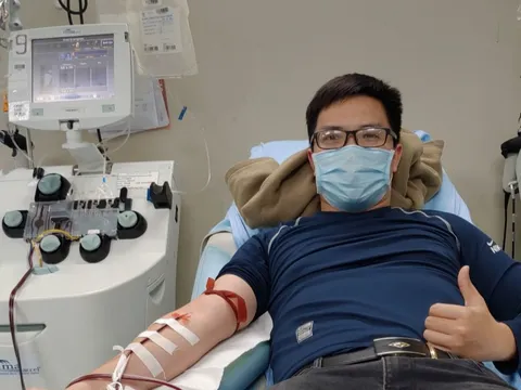 Chàng điều dưỡng viện Tim có 52 lần hiến máu tình nguyện