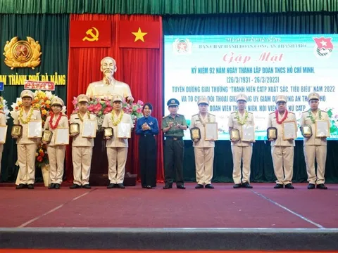 Tuyên dương 10 gương mặt "Thanh niên Công an TP Đà Nẵng xuất sắc tiêu biểu"