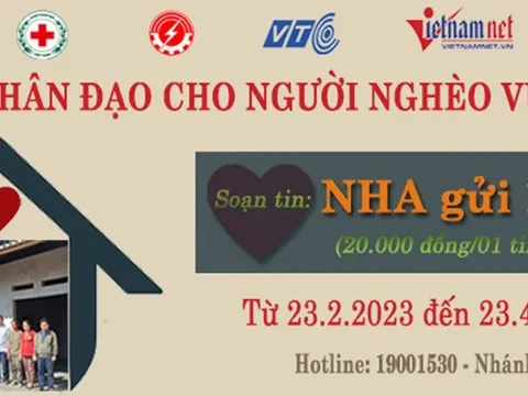 Chung tay ủng hộ chương trình 'Mái ấm nhân đạo cho người nghèo vùng biên' năm 2023