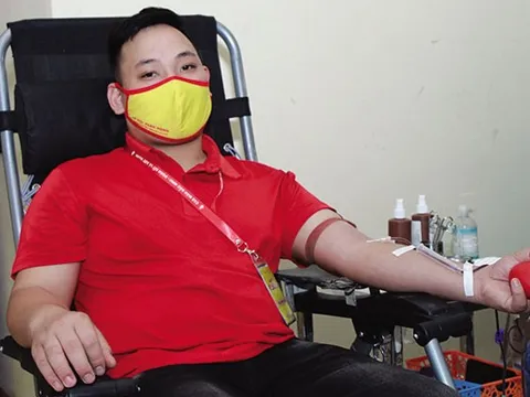 Chàng trai trẻ 20 lần hiến máu tình nguyện