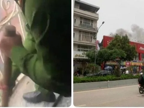 Công an phá cửa cứu 3 người mắc kẹt trong vụ cháy ở Tây Hồ, Hà Nội