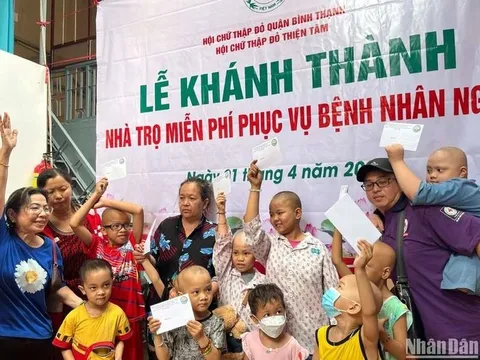 Khánh thành nhà trọ miễn phí phục vụ bệnh nhi ung thư