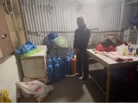 Lực lượng chức năng xử lý nghiêm các vụ buôn bán khí cười