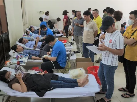 LĐLĐ Bà Rịa - Vũng Tàu vận động 300 đoàn viên tham gia hiến máu