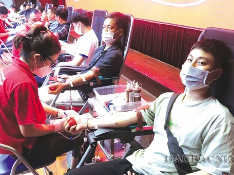 Bắc Ninh: Lan tỏa hành động “Hiến máu cứu người”