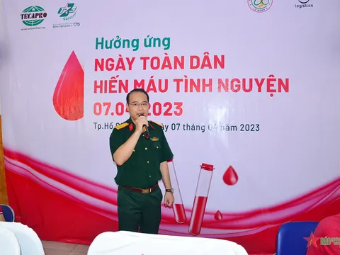 Lan tỏa tinh thần hiến máu tình nguyện trong người lao động Công ty Tecapro