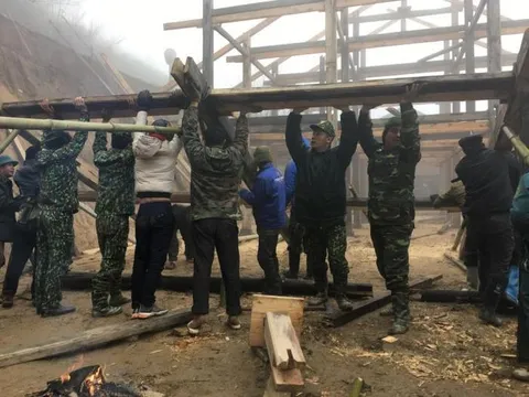 Chung tay xóa nhà tạm cho các hộ nghèo ở vùng biên giới