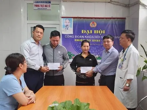 Thêm những phần quà ý nghĩa đến với bệnh nhân nhi có hoàn cảnh khó khăn tại Nghệ An