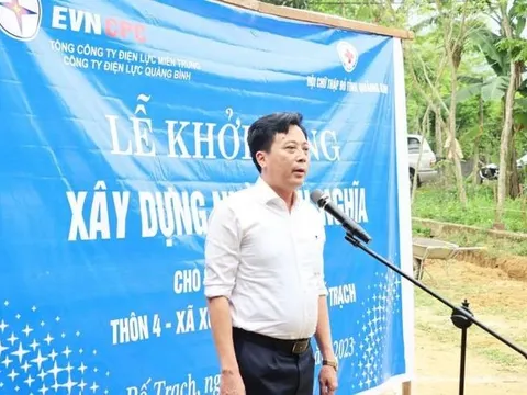 PC Quảng Bình: Hỗ trợ 60 triệu đồng xây dựng nhà tình nghĩa cho hộ nghèo