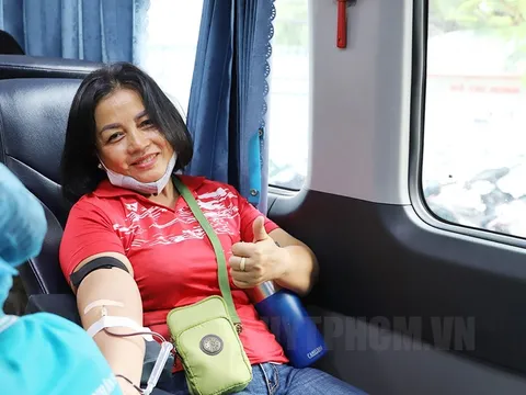 Ngày hội hiến máu tình nguyện tại huyện Nhà Bè, TP.HCM
