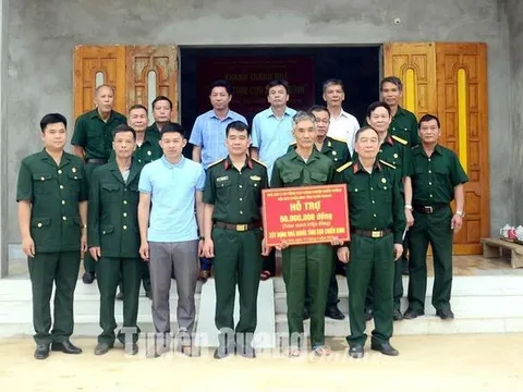 Tuyên Quang: Khánh thành nhà Nghĩa tình cựu chiến binh tại xã Mỹ Bằng