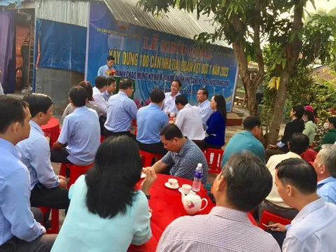 Cần Thơ: Khởi công xây dựng 100 căn nhà Đại đoàn kết