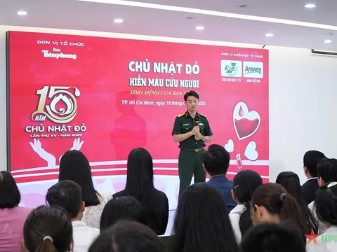 Ngày hội “Hiến máu cứu người - Sinh mệnh của bạn và tôi”