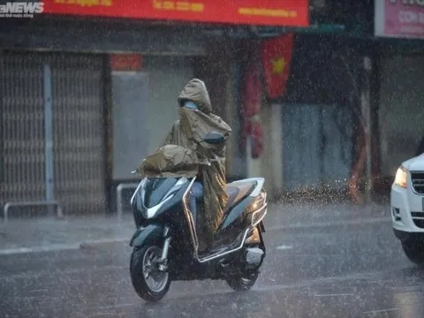Dự báo thời tiết ngày 25/4: Miền Bắc có nơi mưa rào và dông, trời chuyển rét
