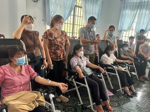 Lâm Đồng: Huyện Cát Tiên tiếp nhận 174 đơn vị máu tại Ngày hội Hiến máu tình nguyện
