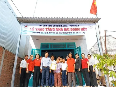 Bà Rịa - Vũng Tàu: Trao nhà Đại đoàn kết cho hộ khó khăn tại huyện Xuyên Mộc