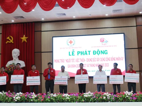 Đồng Tháp: Tổng giá trị hoạt động Tháng Nhân đạo dự kiến đạt trên 35 tỷ đồng