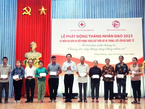 Quảng Trị: Phát động Tháng Nhân đạo năm 2023
