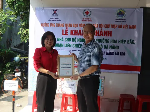 Đà Nẵng: Những ngôi nhà Chữ thập đỏ mang niềm vui đến cho các hộ dân