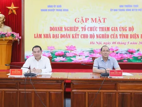 Vận động hỗ trợ mọi nguồn lực xóa 5.000 nhà tạm cho hộ nghèo tỉnh Điện Biên