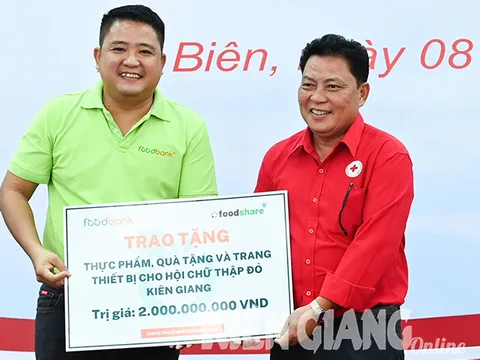 Ra mắt kho thực phẩm dành cho người khó khăn tại Kiên Giang