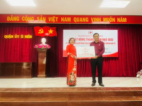 Quận Ô Môn (Cần Thơ): Phát động “Tháng Nhân đạo” năm 2023