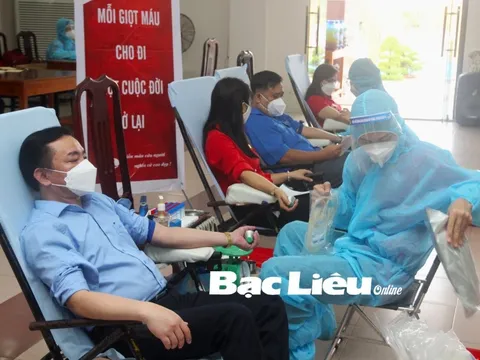 Bạc Liêu đăng cai Chương trình “Hành trình đỏ - Kết nối dòng máu Việt” toàn quốc năm 2023