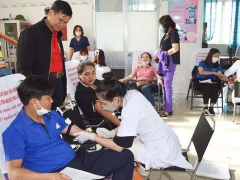 Lâm Đồng: Tiếp nhận 296 đơn vị máu tại ngày hội hiến máu tình nguyện đợt 1 năm 2023