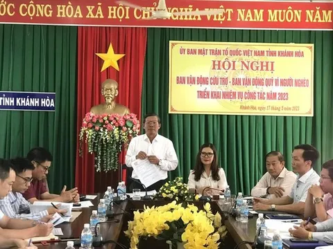 Khánh Hòa: Xây 175 căn nhà Đại đoàn kết cho các hộ nghèo năm 2023
