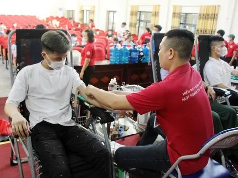Trường Cao đẳng Kỹ thuật công nghiệp Bắc Giang tiếp nhận 481 đơn vị máu trong ngày hội hiến máu tình nguyện