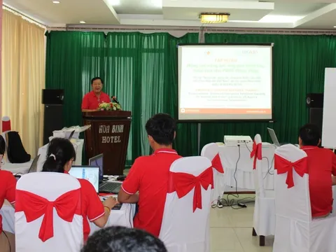 Tập huấn nâng cao năng lực ứng phó khẩn cấp thảm họa cho Đội PDRT Đồng Tháp