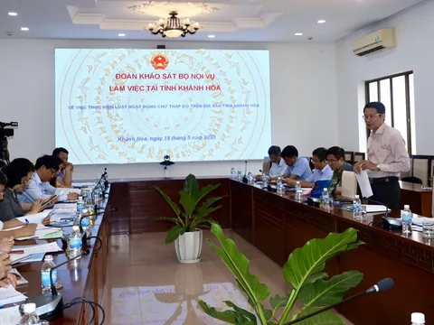 Khảo sát việc thực hiện Luật Hoạt động chữ thập đỏ trên địa bàn tỉnh Khánh Hòa