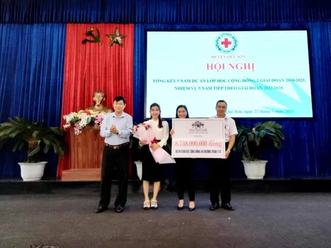 Hơn 8,7 tỷ đồng thực hiện dự án giáo dục cộng đồng và y tế tại Quế Sơn (Quảng Nam)